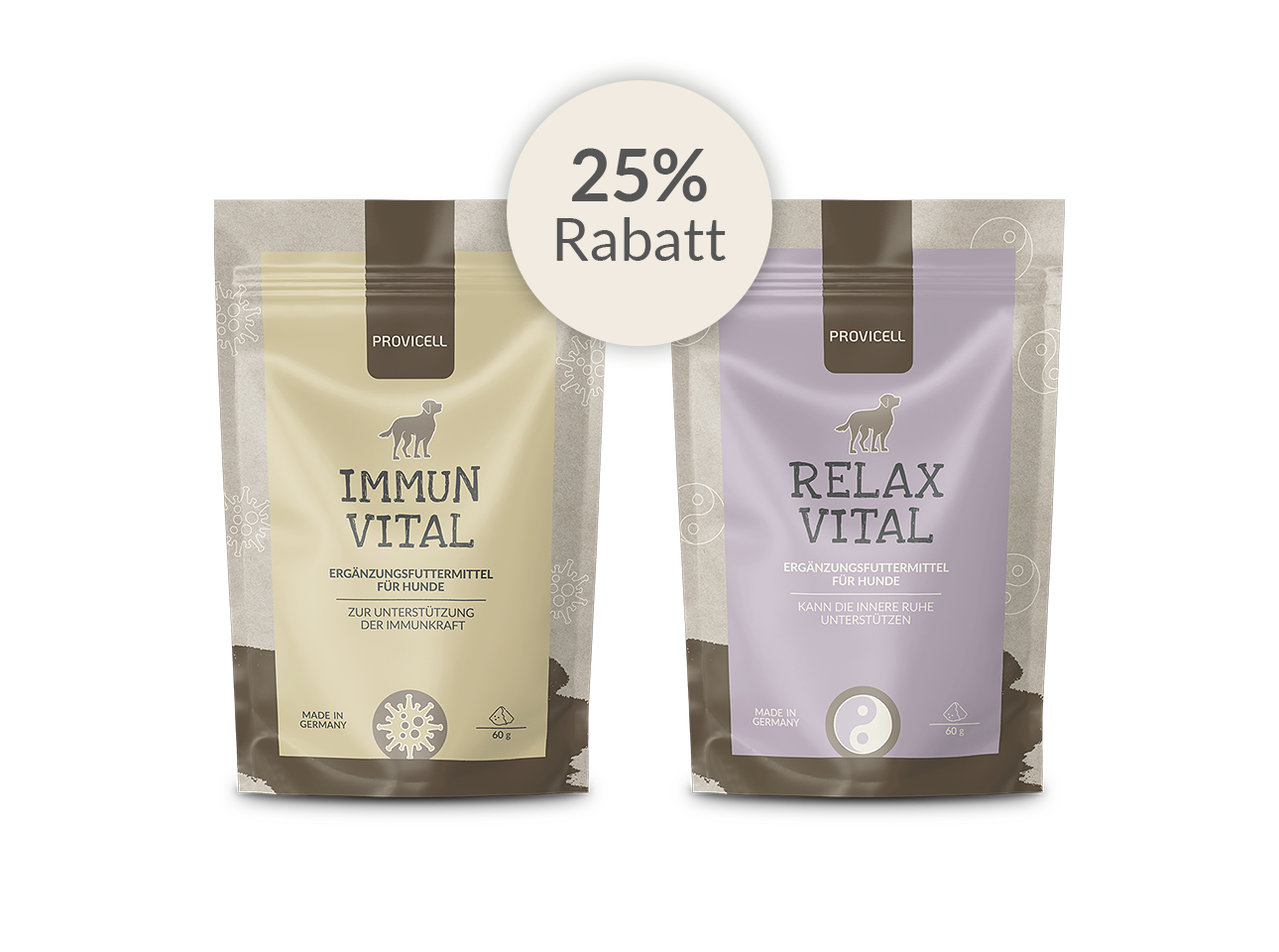 25% Rabatt auf Immun Vital und Relax Vital