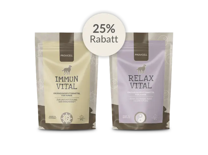 25% Rabatt auf Immun Vital oder Relax Vital