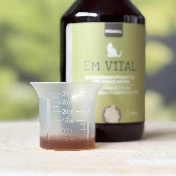 Dosierungsempfehlung EM Vital Katze