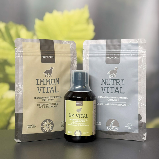 Produktpaket bestehend aus Immun, EM und Nutri Vital