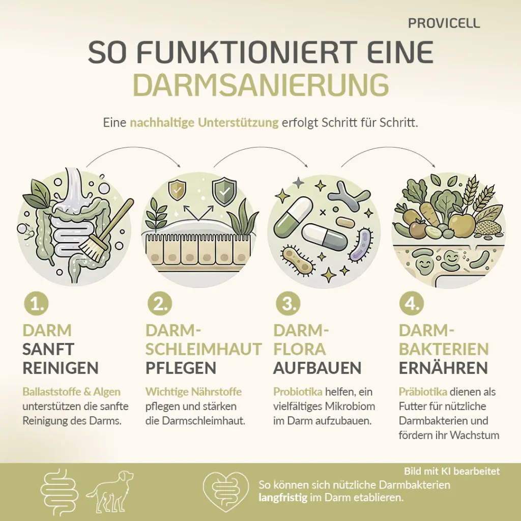 So funktioniert die Darmsanierung
